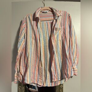 Old Navy Colorful Striped Casual Shirt